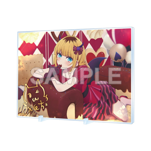 『【推しの子】』箔押しサイン入りアクリルパネル Valentine's Day 2024 ver.